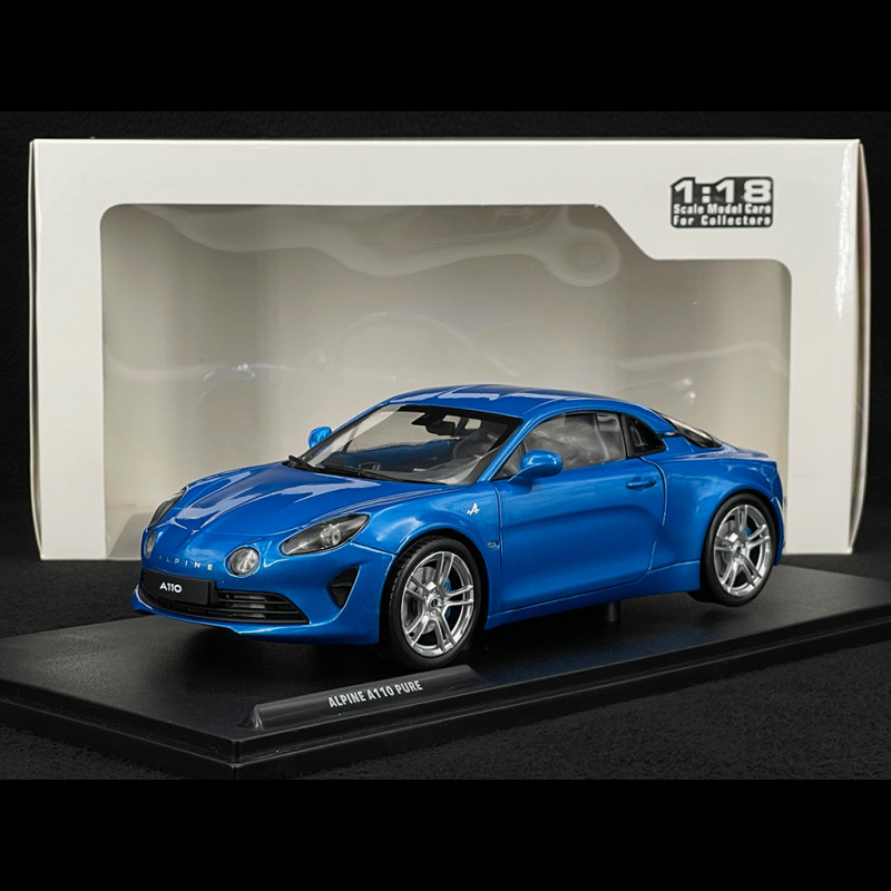 Alpine A110 Pure 2018 Blue 1/18 Solido S1801604