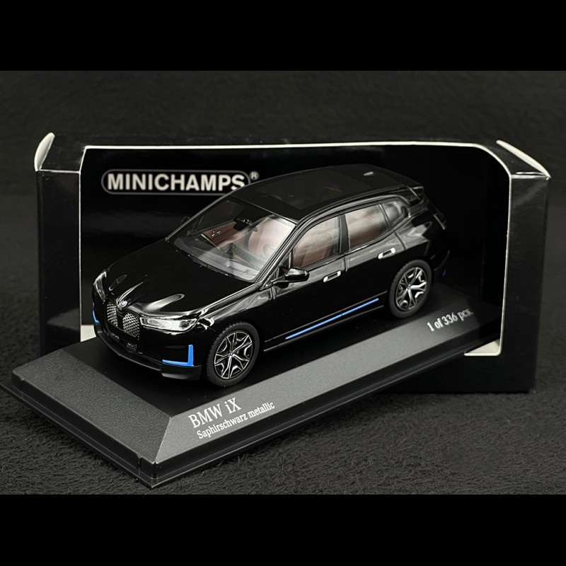 BMW iX 2023 Schwarz Metallic 1/43 Minichamps 410024301