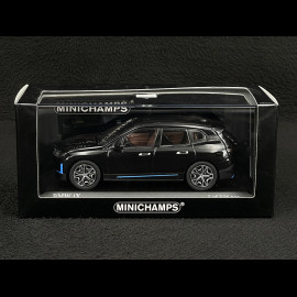BMW iX 2023 Schwarz Metallic 1/43 Minichamps 410024301