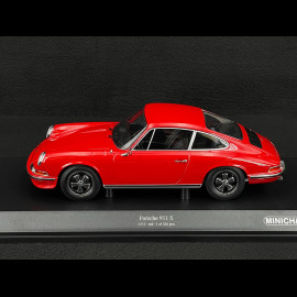 Porsche 911 S 2.4 1972 Red 1/18 Minichamps 155063000