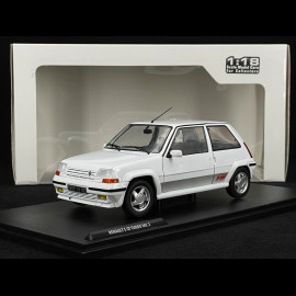Renault 5 GT Turbo Mk II 1989 Pearl White 1/18 Solido S1810002