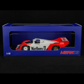 Porsche 956 KH n° 8 2. 1000km Silverstone 1983 1/18 Werk83 W18036003