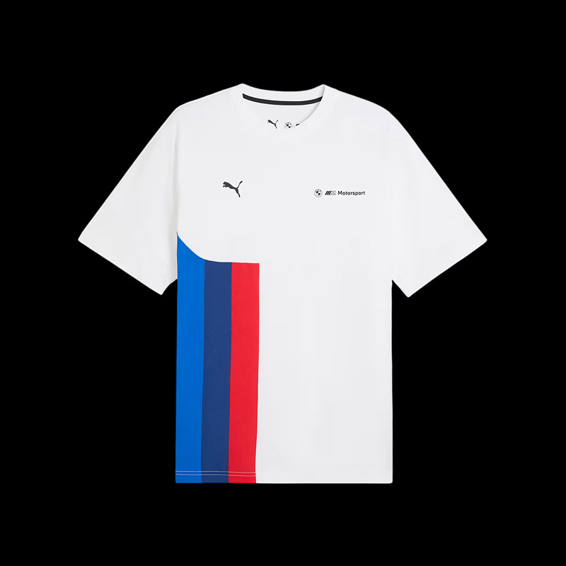 BMW T-Shirt Motorsport Weiß Puma 634809-02 - unisex