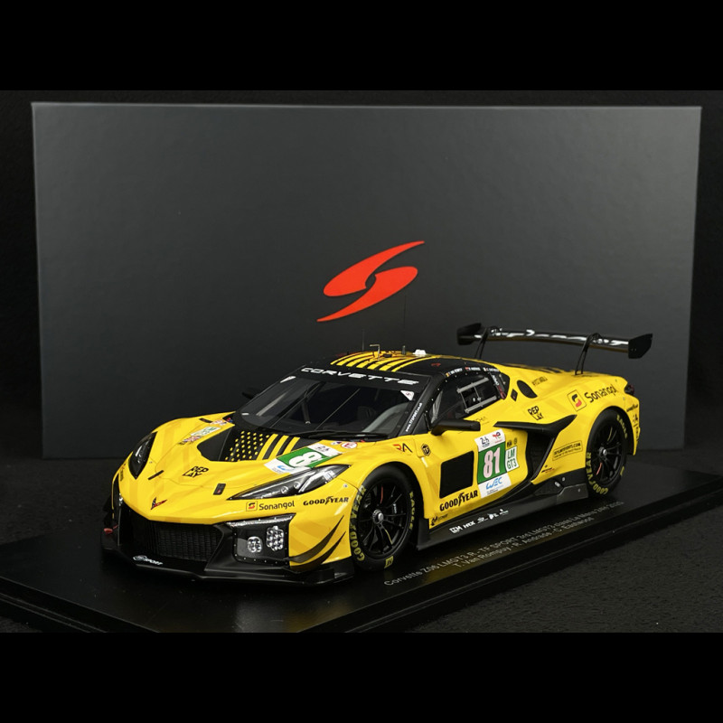 Chevrolet Corvette Z06 GT3.R n° 81 3rd LMGT3 24h Le Mans 2025 1/18 Spark 18S1078