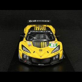 Chevrolet Corvette Z06 GT3.R n° 81 3rd LMGT3 24h Le Mans 2025 1/18 Spark 18S1078