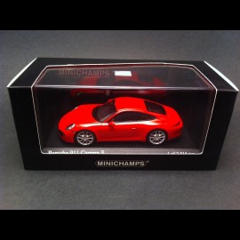 Porsche 911 type 991 Carrera S 2012 guards red 1/43 Minichamps 410060220