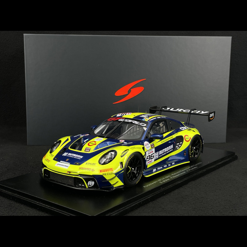 Porsche 911 GT3 R Type 992 n° 96 2nd 24h Spa 2025 1/18 Spark 18SB081