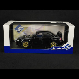 Subaru Impreza WRX STI 2004 Java Schwarze Perle 1/18 Solido S1812305