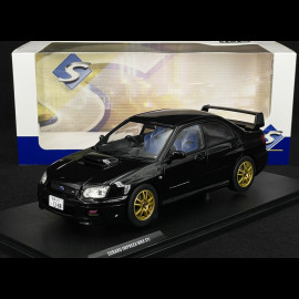 Subaru Impreza WRX STI 2004 Java Schwarze Perle 1/18 Solido S1812305