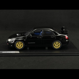 Subaru Impreza WRX STI 2004 Java Schwarze Perle 1/18 Solido S1812305