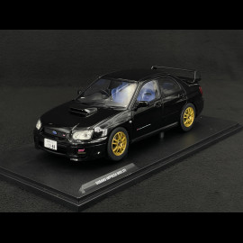 Subaru Impreza WRX STI 2004 Java Black Pearl 1/18 Solido S1812305