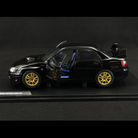 Subaru Impreza WRX STI 2004 Java Black Pearl 1/18 Solido S1812305