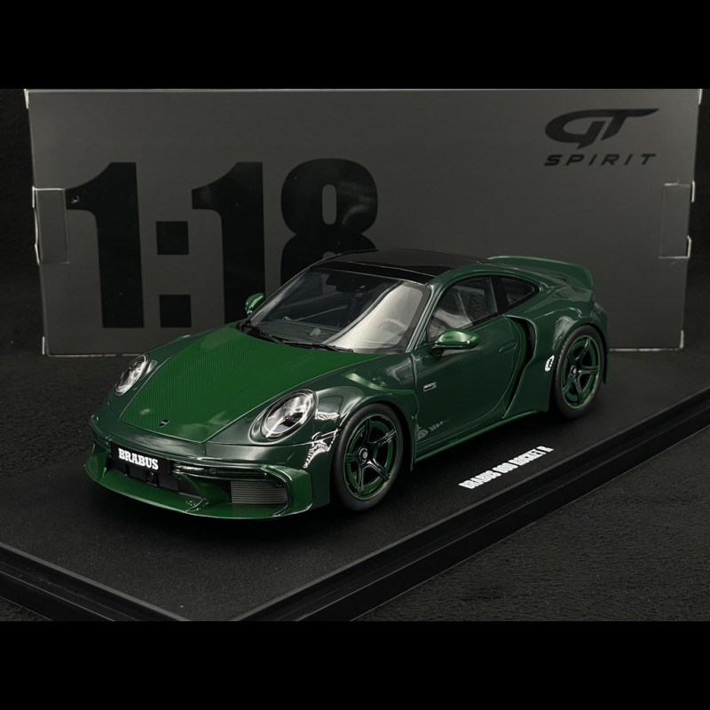 Porsche 911 Turbo S Brabus 900 Rocket-R 2024 Mean Grün 1/18 GT Spirit GT959