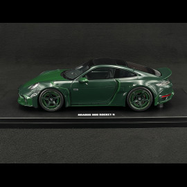 Porsche 911 Turbo S Brabus 900 Rocket-R 2024 Mean Grün 1/18 GT Spirit GT959