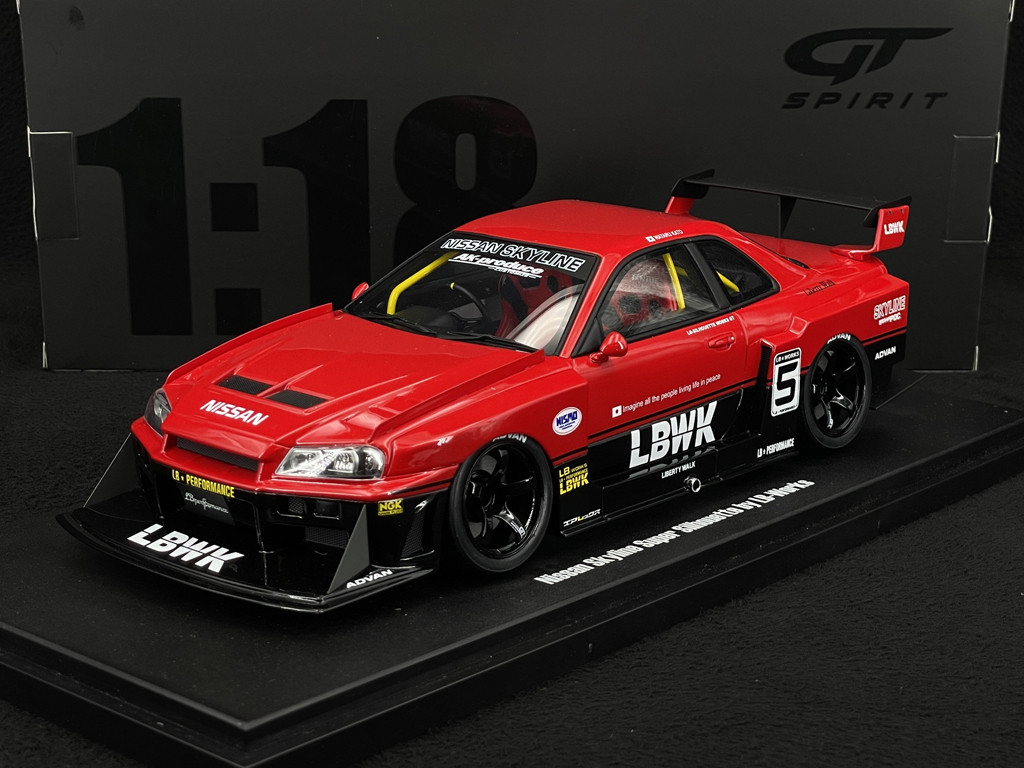 Nissan Skyline R34 GTR Liberty Walk LB-ER34 Super Silhouette 2020