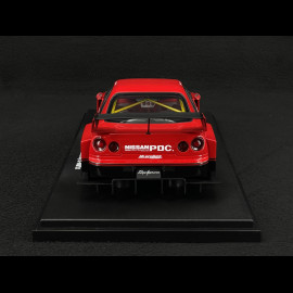 Nissan Skyline R34 GTR Liberty Walk LB-ER34 Super Silhouette 2020 Active Red / Black 1/18 GT Spirit GT570