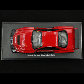 Nissan Skyline R34 GTR Liberty Walk LB-ER34 Super Silhouette 2020 Active Red / Black 1/18 GT Spirit GT570