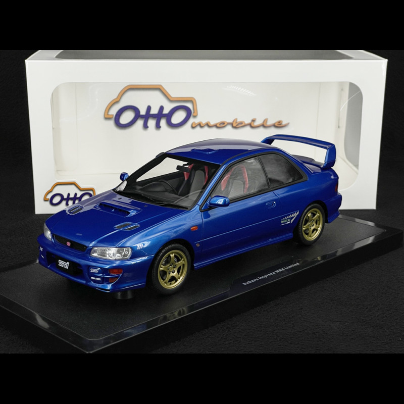 Subaru Impreza WRX Type R STi Version V Limited 1999 Sonic Blue 1/18 Ottomobile OT1249