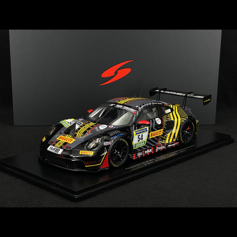 Porsche 911 GT3 R Typ 992 n° 54 3. 24h Nürburgring 2025 1/18 Spark 18SG072