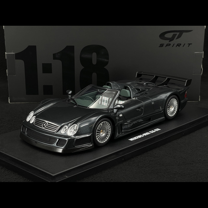 Mercedes-Benz CLK-GTR Roadster 1999 Dunkelgrau Metallic 1/18 GT Spirit GT960