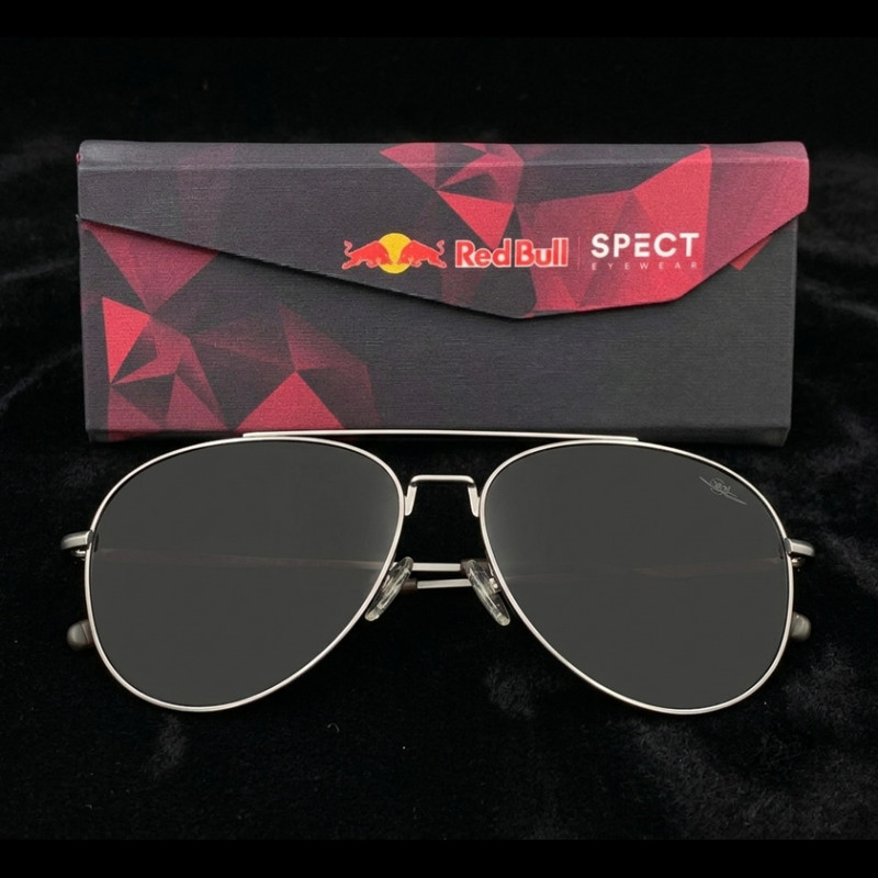 Red Bull Sunglasses X Spect Eyewear Silver Frame / Brown Polarized Lenses CORSAIR-003