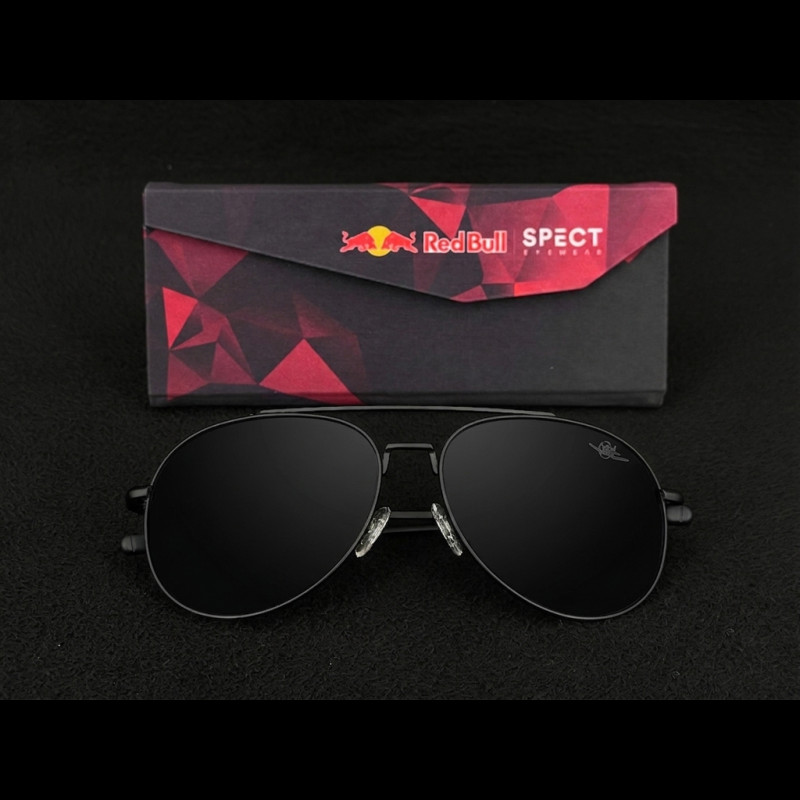 Red Bull Sonnenbrille X Spect Eyewear Mattschwarzer Rahmen / Schwarze Polarisierte Gläser CORSAIR-004
