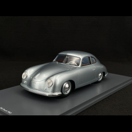 Porsche 356 Pre A 1952 Silver 1/18 Schuco 18U00039