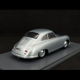 Porsche 356 Pre A 1952 Silver 1/18 Schuco 18U00039