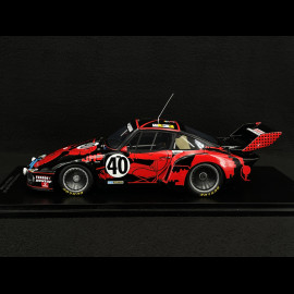 Porsche 935 n° 40 3rd 24h le Mans 1977 1/18 Spark 18S619