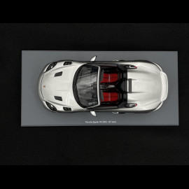 Porsche 718 Spyder RS 2023 GT Silver Metallic 1/18 Schuco 18U00013