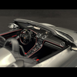 Porsche 718 Spyder RS 2023 GT Silber Metallic 1/18 Schuco 18U00013
