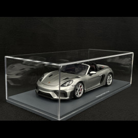 Porsche 718 Spyder RS 2023 GT Silber Metallic 1/18 Schuco 18U00013
