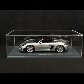 Porsche 718 Spyder RS 2023 GT Silber Metallic 1/18 Schuco 18U00013