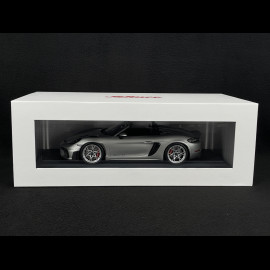 Porsche 718 Spyder RS 2023 GT Silber Metallic 1/18 Schuco 18U00013
