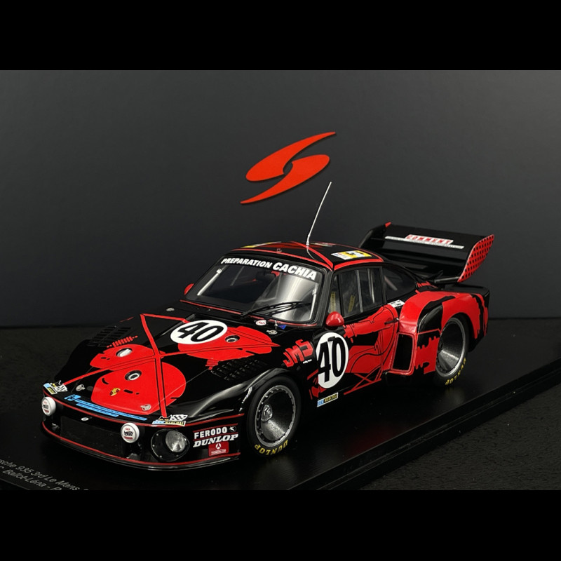 Porsche 935 n° 40 3rd 24h le Mans 1977 1/18 Spark 18S619