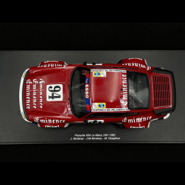 Porsche 934 n° 94 24h Le Mans 1980 1/18 Spark 18S867