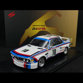 BMW 3.0 CSL n° 10 Sieger 24h Spa 1973 1/18 Spark 18SPA1973