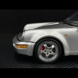 Porsche 911 Typ 964 Turbo 3.6 1993 Silber Grau RS Selection x Spark 1/18 18RSF015