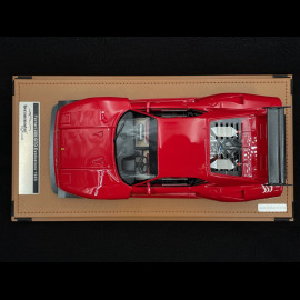 Ferrari 288 GTO Evoluzione 1985 BBS Wheels Rosso Corsa 1/18 Tecnomodel TM18-361B
