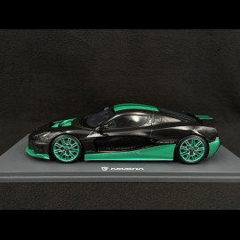 Rimac Nevera Time Attack 2023 Grey / Green 1/18 Schuco 18U00084