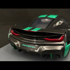 Rimac Nevera Time Attack 2023 Grau / Grün 1/18 Schuco 18U00084