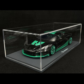 Rimac Nevera Time Attack 2023 Grau / Grün 1/18 Schuco 18U00084