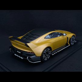 Aston Martin Valiant 2024 Satin Gold Fernando Alonso 1/18 Spark 18S668