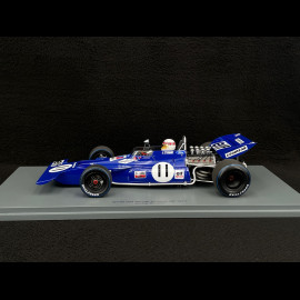 Jackie Stewart Tyrrell 003 n° 11 Sieger Monaco GP 1971 1/18 Spark 18S357