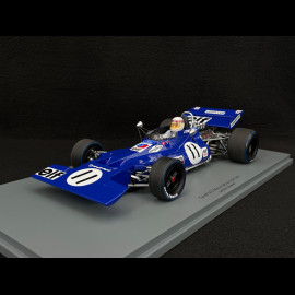 Jackie Stewart Tyrrell 003 n° 11 Sieger Monaco GP 1971 1/18 Spark 18S357