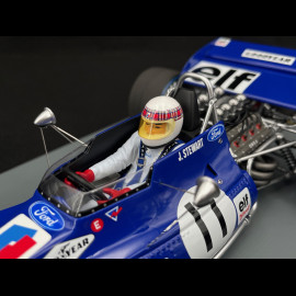 Jackie Stewart Tyrrell 003 n° 11 Sieger Monaco GP 1971 1/18 Spark 18S357