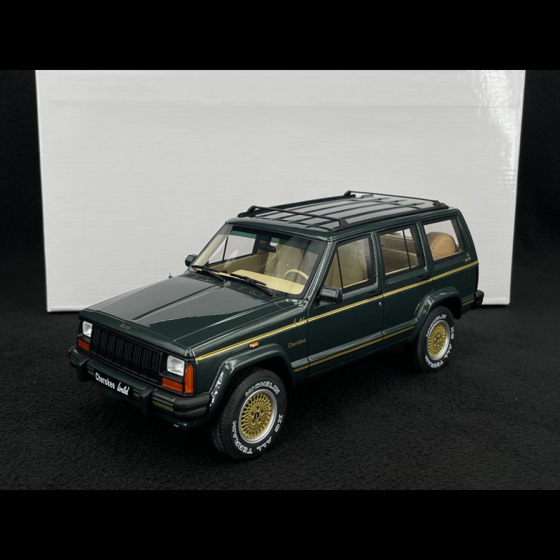 Jeep Cherokee XJ Limited 1995 Dunkles Jägergrün 1/18 Ottomobile OT1340