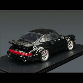 Porsche 911 Type 964 Turbo 3.6 1993 Black RS Selection x Spark 1/18 18RSF014