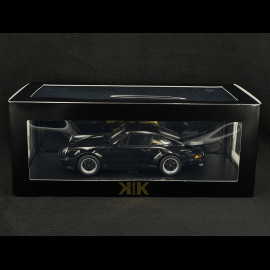 Porsche 911 Turbo 3.3 Type 930 1977 Black 1/18 KK Scale KKDC181443