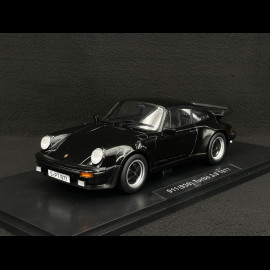Porsche 911 Turbo 3.3 Typ 930 1977 Schwarz 1/18 KK Scale KKDC181443